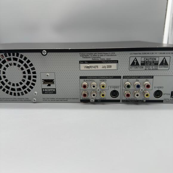 Panasonic DMR EZ48V DVD VHS Recorder Combo HDMI Digital Tuner Tested No Remote - Picture 11 of 13